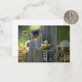 Christmas Morning, The Feast of Saint Lucy ノートカード (正面/裏面インサイチュ)