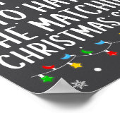 Christmas Most Likely To Hate Matching Funny Famil ポスター (角)