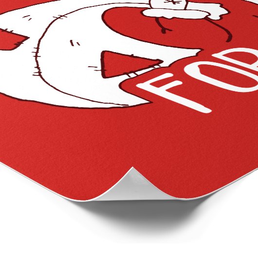 Christmas Most Wonderful Time for a Beer Santa ポスター (角)