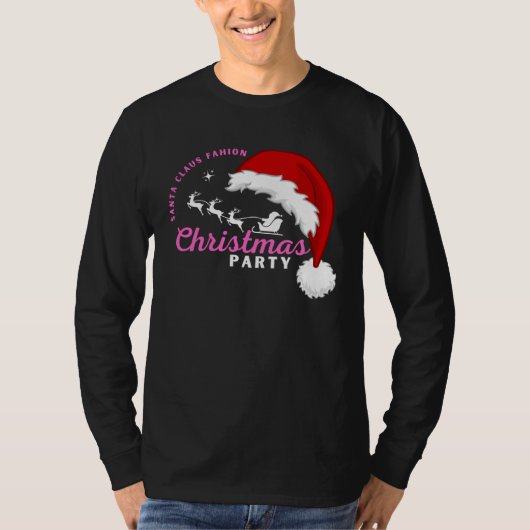 Christmas Motif Christmas Party 2 Tシャツ (正面)