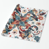 Christmas Motifs ラッピングペーパー (アンロールド)