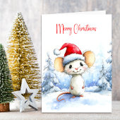 Christmas Mouse シーズンカード