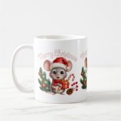Christmas Mouse Coffee Mug コーヒーマグカップ (左)