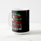 Christmas movie  コーヒーマグカップ (正面左)