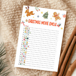 Christmas Movie Emoji Game シーズンカード