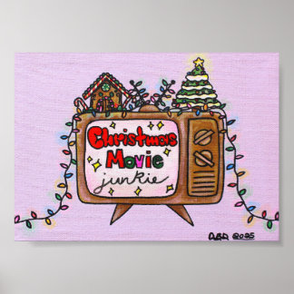 Christmas Movie Junkie 2025 - 5x7 ポスター