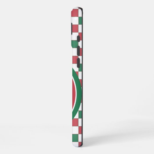 Christmas Movie Marathon Retro Marquee Festive iPhoneケース (左側面)