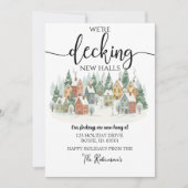 Christmas Moving Announcement, New Address シーズンカード (正面)