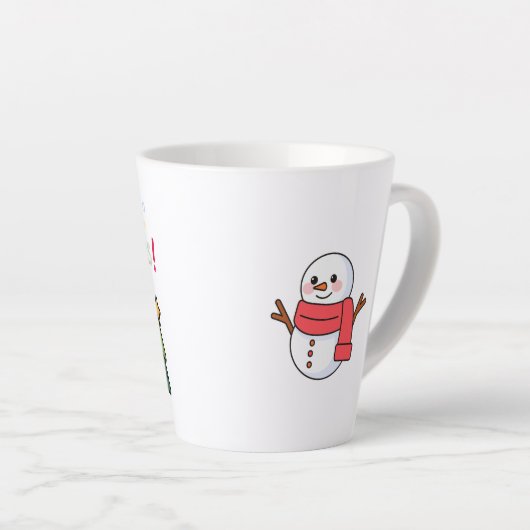Christmas Mug カフェラテマグ (右アングル)