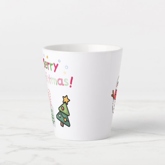 Christmas Mug カフェラテマグ (正面)
