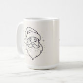 Christmas mug コーヒーマグカップ (正面左)