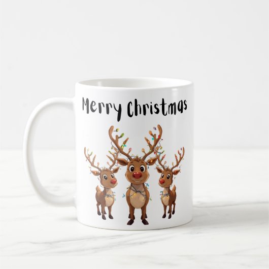 Christmas Mug コーヒーマグカップ (左)