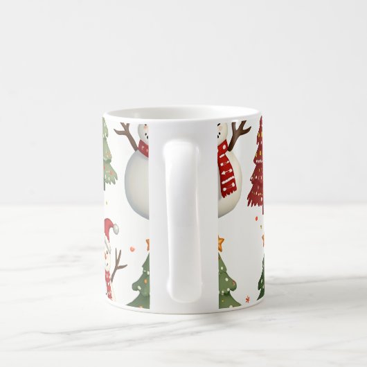 Christmas Mug コーヒーマグカップ (ハンドル)