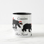 Christmas Mug | Cousins Best Friends Forever  マグカップ (中央)