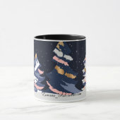 Christmas Mug Dark sky マグカップ (中央)