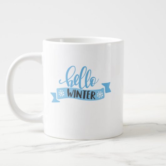 Christmas Mug – Festive Holiday Cocoa  ジャンボコーヒーマグカップ (左)