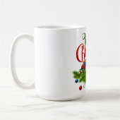 Christmas Mug | Festive Holiday Coffee Cup by Kali コーヒーマグカップ (左)