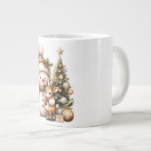 Christmas Mug | Festive Holiday Coffee Cup by Kali ジャンボコーヒーマグカップ (正面右)