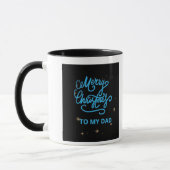 Christmas Mug for Dad – Festive Holiday Gift マグカップ (左)