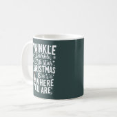 Christmas Mug | Holiday Vibes, Perfect for Gifting コーヒーマグカップ (正面左)