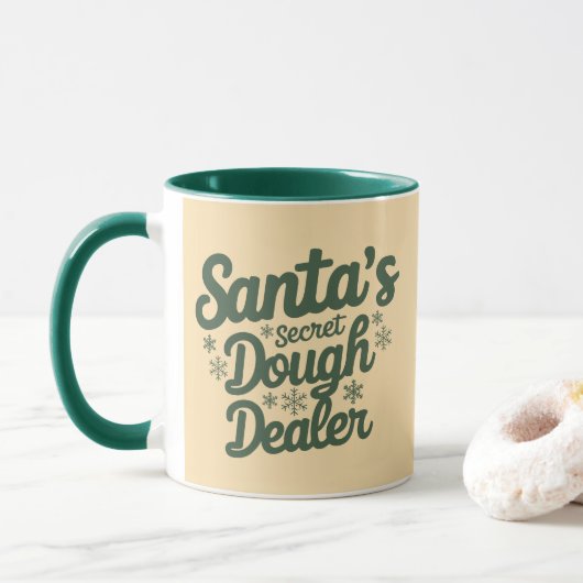 Christmas Mug | Holiday Vibes, Perfect for Gifting マグカップ (ドーナツ)