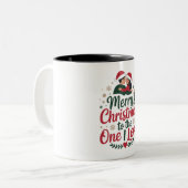 Christmas Mug _ Merry Christmas to the One I Love ツートーンマグカップ (正面左)