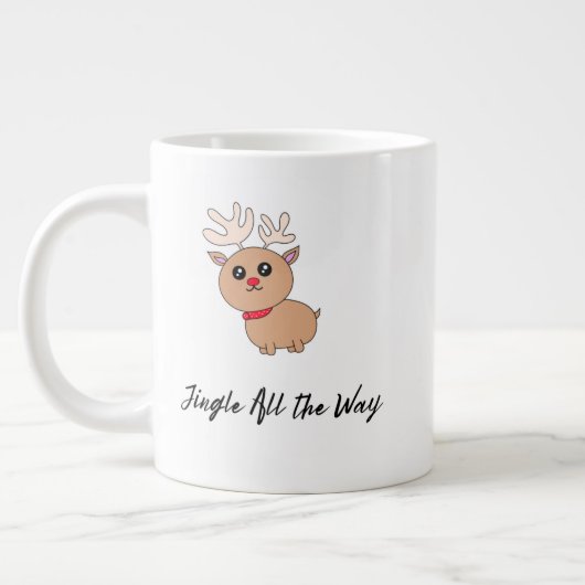 Christmas Mug – Sweet Holiday Cocoa & Coffe ジャンボコーヒーマグカップ (左)