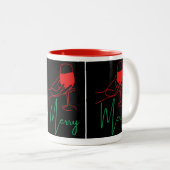 Christmas mugs ツートーンマグカップ (正面右)