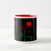Christmas mugs ツートーンマグカップ (中央)