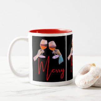Christmas mugs ツートーンマグカップ
