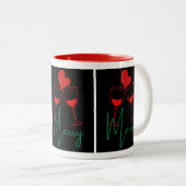Christmas mugs ツートーンマグカップ (正面右)