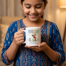  Christmas Mugs Cartoon illustration funny ジャンボコーヒーマグカップ