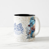 Christmas Mugs | Merry Christmas Mug | Christmas ツートーンマグカップ (正面右)