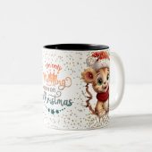 Christmas Mugs | Merry Christmas Mug | Christmas ツートーンマグカップ (正面右)