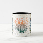 Christmas Mugs | Merry Christmas Mug | Christmas ツートーンマグカップ (中央)