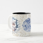 Christmas Mugs | Merry Christmas Mug | Christmas ツートーンマグカップ (正面左)