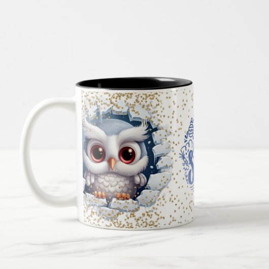 Christmas Mugs | Merry Christmas Mug | Christmas ツートーンマグカップ (左)