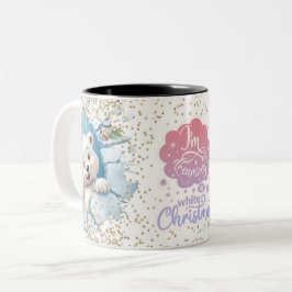 Christmas Mugs | Merry Christmas Mug | Christmas ツートーンマグカップ