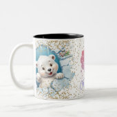 Christmas Mugs | Merry Christmas Mug | Christmas ツートーンマグカップ (左)