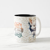 Christmas Mugs | Merry Christmas Mug | Christmas ツートーンマグカップ (正面右)