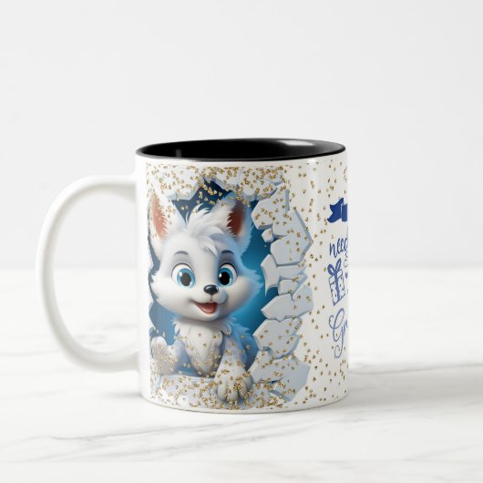 Christmas Mugs | Merry Christmas Mug | Christmas ツートーンマグカップ (左)