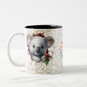 Christmas Mugs | Merry Christmas Mug | Christmas ツートーンマグカップ (左)