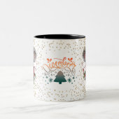 Christmas Mugs | Merry Christmas Mug | Christmas ツートーンマグカップ (中央)