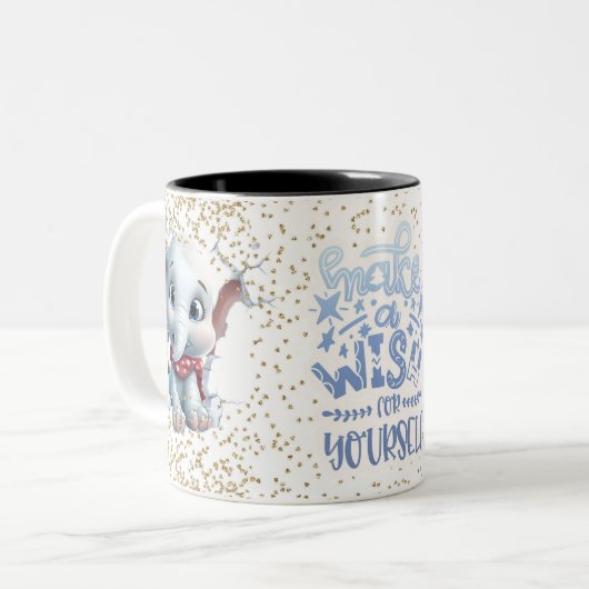 Christmas Mugs | Merry Christmas Mug | Christmas ツートーンマグカップ (正面左)