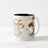 Christmas Mugs | Merry Christmas Mug | Christmas ツートーンマグカップ (正面右)