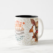 Christmas Mugs | Merry Christmas Mug | Christmas ツートーンマグカップ (正面右)