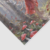 Christmas Mushroom Fairy Decoupage 薄葉紙 (詳細)