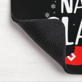 Christmas Nana Claus Leopard Family Matching Pajam マウスパッド (コーナー)