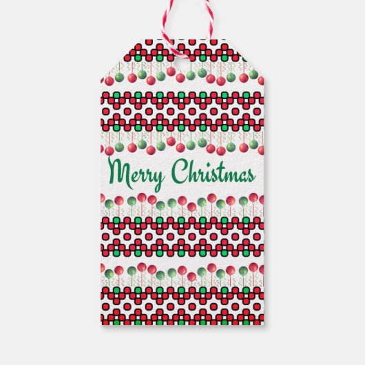 Christmas Napkins ギフトタグ (裏面)