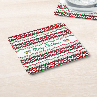 Christmas Napkins スクエアペーパーコースター